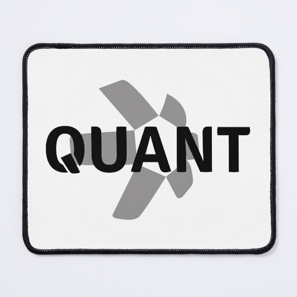 Item preview, Quant QNT Crypto Altcoin - Clean Design with Grey Logo designed and sold by CryptoMoods.