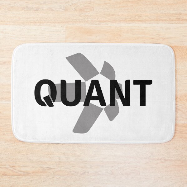 Item preview, Quant QNT Crypto Altcoin - Clean Design with Grey Logo designed and sold by CryptoMoods.