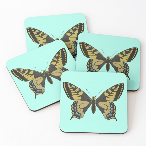 Item preview, A common yellow swallowtail vector illustration designed and sold by Bwiselizzy.