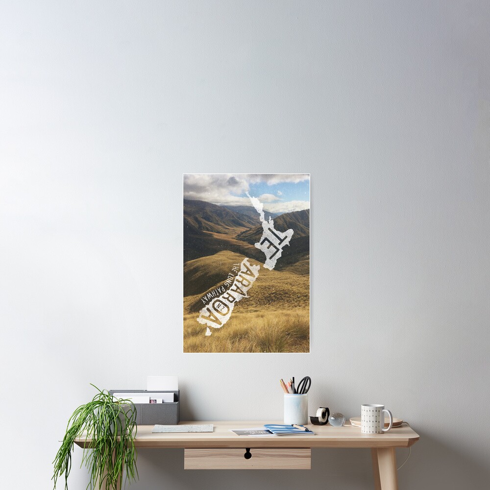 "Te Araroa" Poster for Sale by cabinsupplyco Redbubble