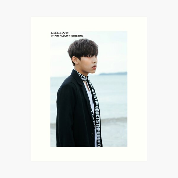 WANNA ONE PARK WOOJIN burn it up Art Print