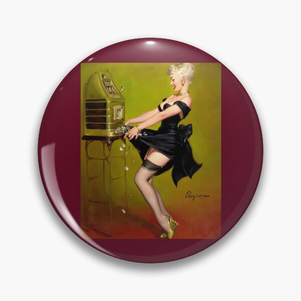 Item preview, Gil Elvgren - Jackpot, 1961  designed and sold by martinezArts.