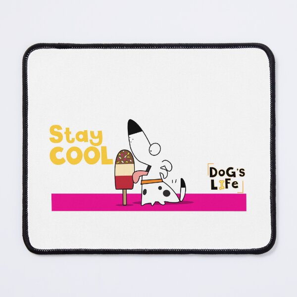 Item preview, Dog's Life Stay Cool designed and sold by reddesigned.