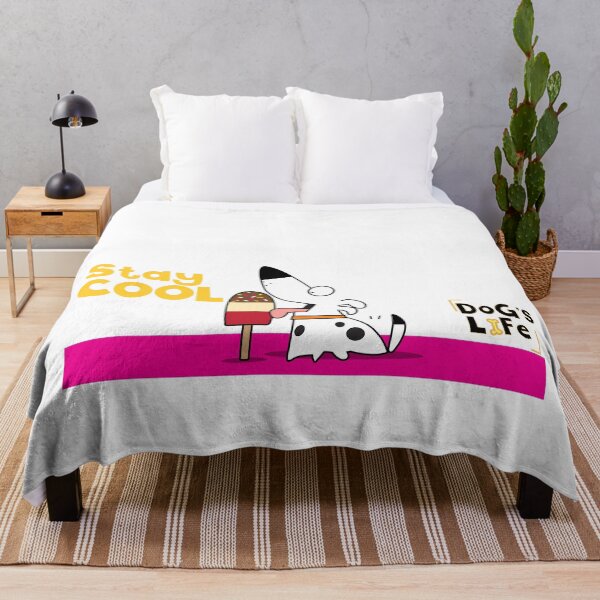 Item preview, Dog's Life Stay Cool designed and sold by reddesigned.