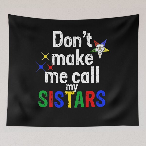 Item preview, Funny OES Order Of The Eastern Star Logo Sisterhood designed and sold by TopTeeShop.