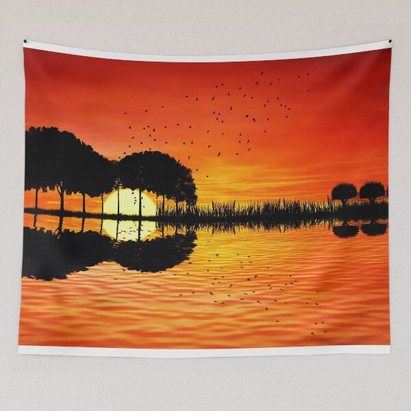 Item preview, Guitar Island Sunset designed and sold by RainsArts.