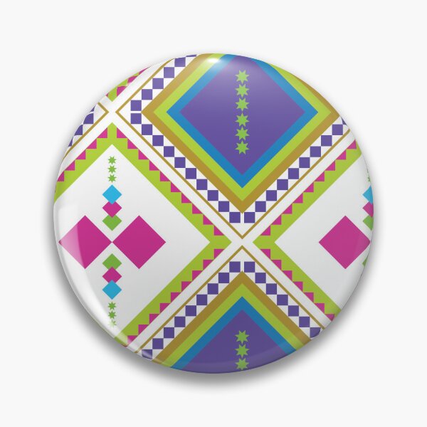 Item preview, Boho Pattern Background Isometric Geometric Crafts Graphic Design Throw Blankets & Tapestries Shower Curtain designed and sold by DigitalBank.