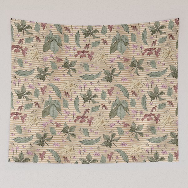 Item preview, Vintage style botanical drawing designed and sold by LaBellCreative.
