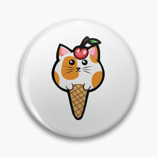 Item preview, Ice Cream Cat designed and sold by HoBosDesigns.