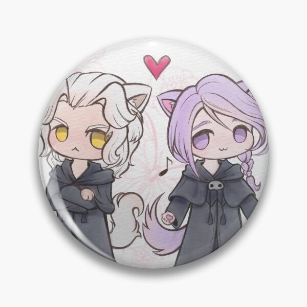 Item preview, FFXIV Emet-Selch Hythlodaeus Hades Hythades Hythemet Cats designed and sold by YA Lit Reads.