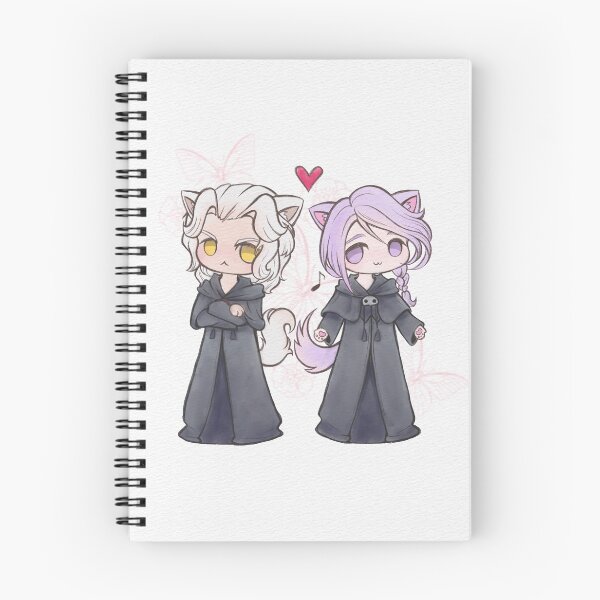 Item preview, FFXIV Emet-Selch Hythlodaeus Hades Hythades Hythemet Cats designed and sold by YA Lit Reads.