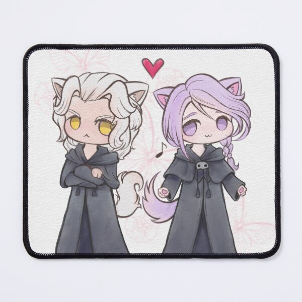 Item preview, FFXIV Emet-Selch Hythlodaeus Hades Hythades Hythemet Cats designed and sold by YA Lit Reads.