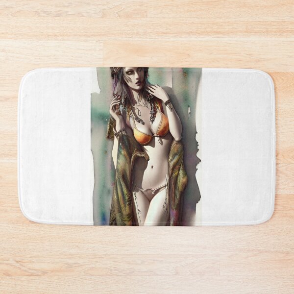 Item preview, Tropical Beauty Original Sexy Erotic Ecchi Lingerie Pinup Female Model Pose Babe Hentaii Bikini Latex Lace Suit  designed and sold by Hot-as-hell.
