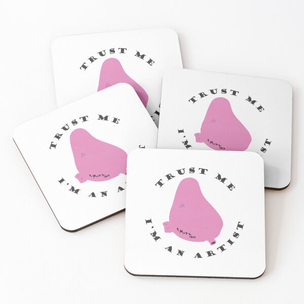 Item preview, Trust Me I'm An Artist (Pink) designed and sold by toolongdidntdraw.