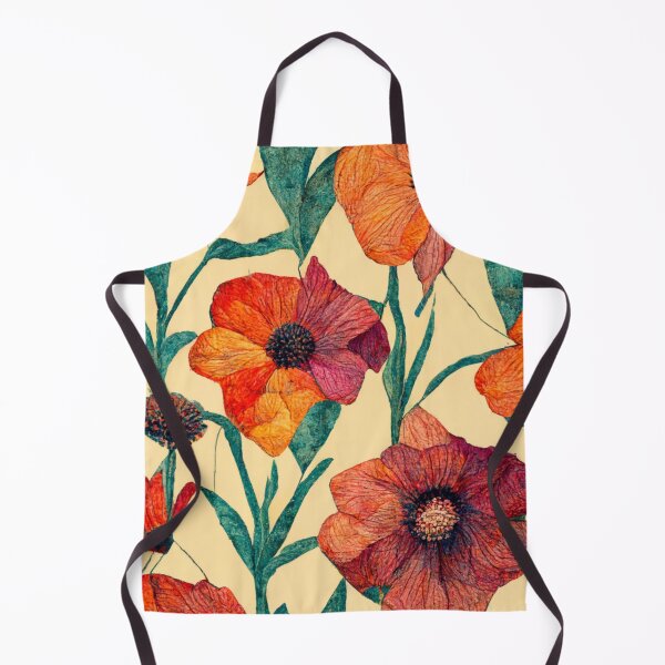 Item preview, Oil Painting Floral Patchwork Pattern designed and sold by CandyDroidMerch.