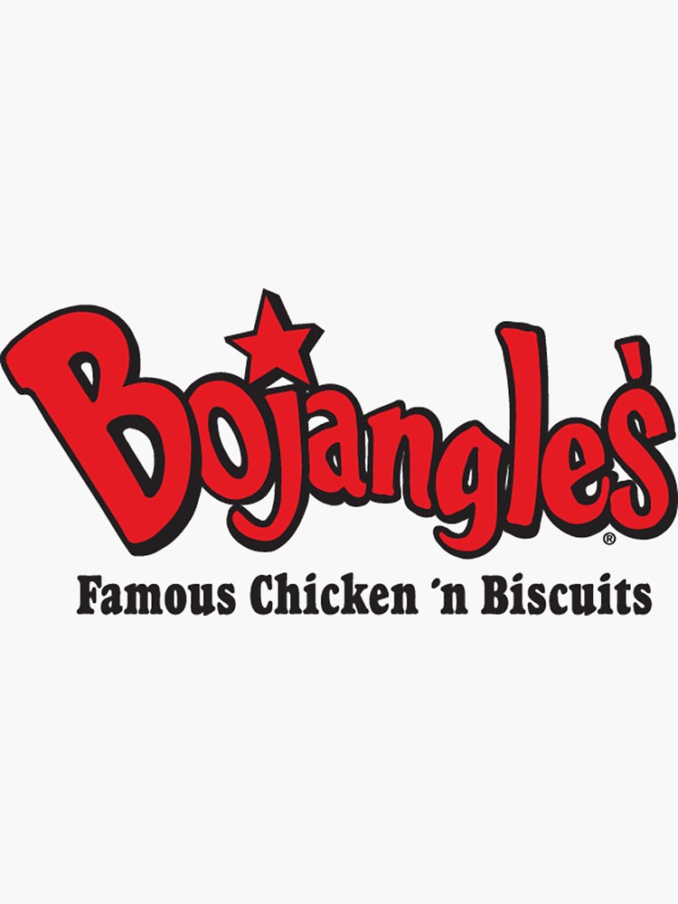 "best bojangles famous chicken n biscuits logo" Sticker for Sale by jipatketelu Redbubble