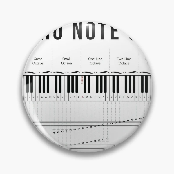 Piano Badges 