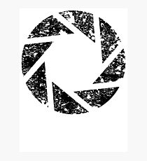 Worn Aperture Photographic Print
