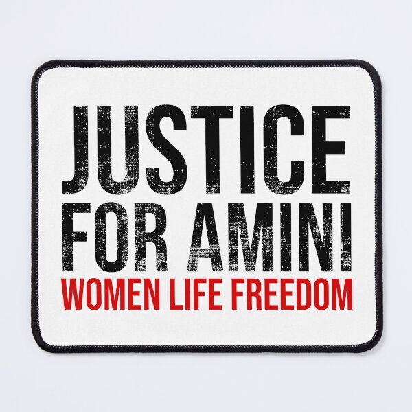 Item preview, Justice For Amini - Women Life Freedom - Free Iran designed and sold by GodsFlagFandom.