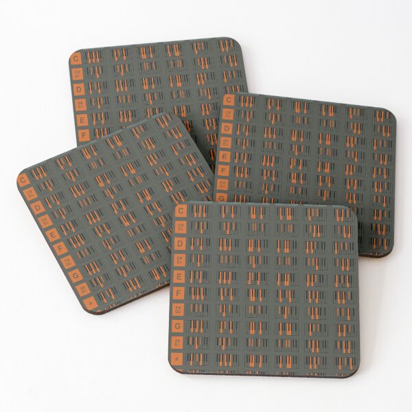 Item preview, Klavier Akkorde (Piano chords) designed and sold by RainsArts.