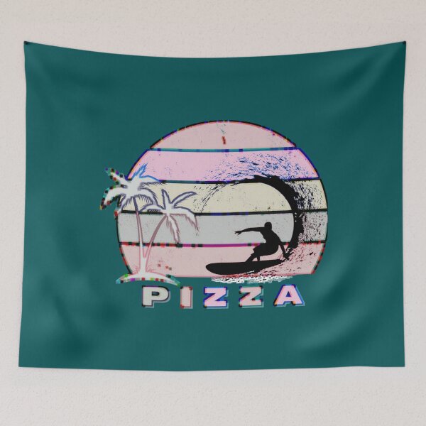 Item preview, Surfer Boy Pizza designed and sold by TabithaHaston.