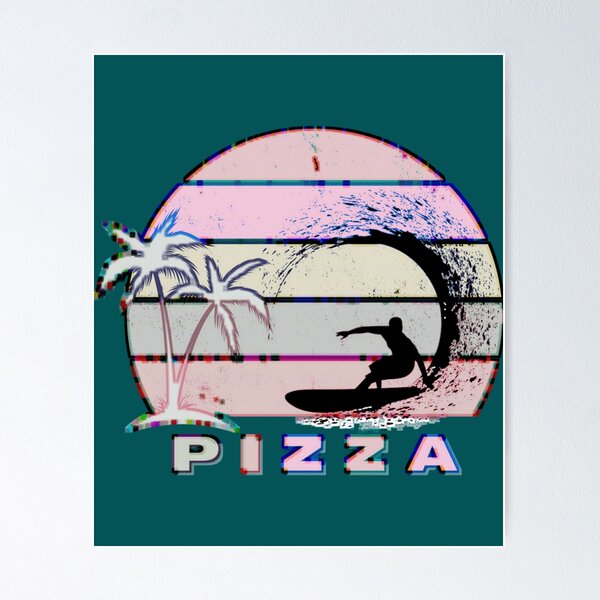 Item preview, Surfer Boy Pizza designed and sold by TabithaHaston.