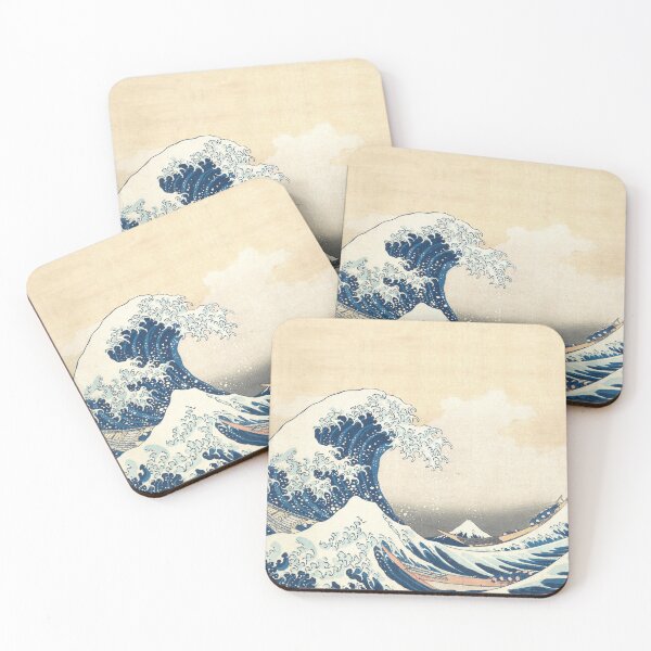 Item preview, Hokusai Print - The Great Wave Off Kanagawa designed and sold by kernowerno.