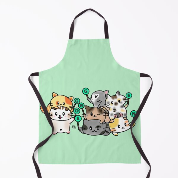 Item preview, Cute cat campaign Go Green designed and sold by FennyWijayaMomo.