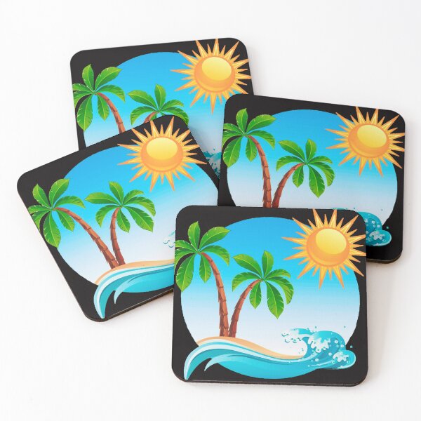 Item preview, Palm trees, sun, summer designed and sold by zeljana0504.