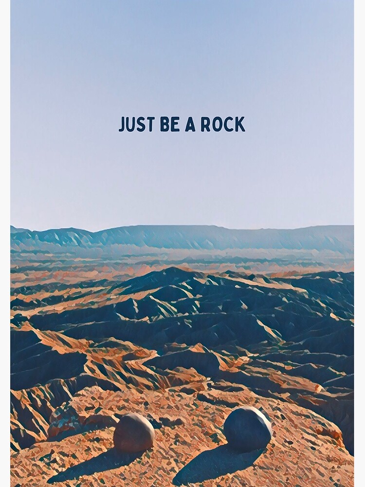 Everything Everywhere All At Once: Just Be A Rock | Poster