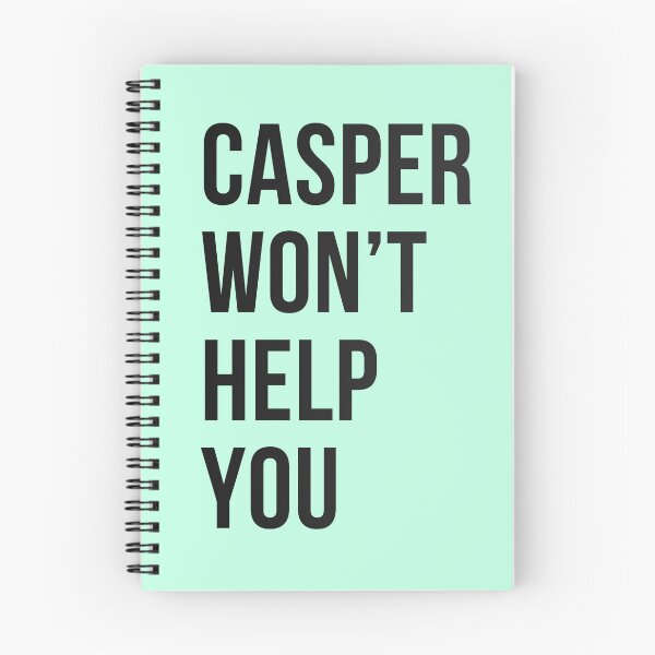 Item preview, Casper The Friendly Ghost | Casper Won't Help You Vintage Classic designed and sold by OverNinthCloud.