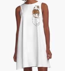 Monsta X Kihyun & Hamster in Pocket A-Line Dress