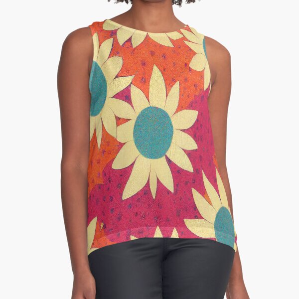 Item preview, Illustration Floral Patchwork Pattern Design designed and sold by CandyDroidMerch.