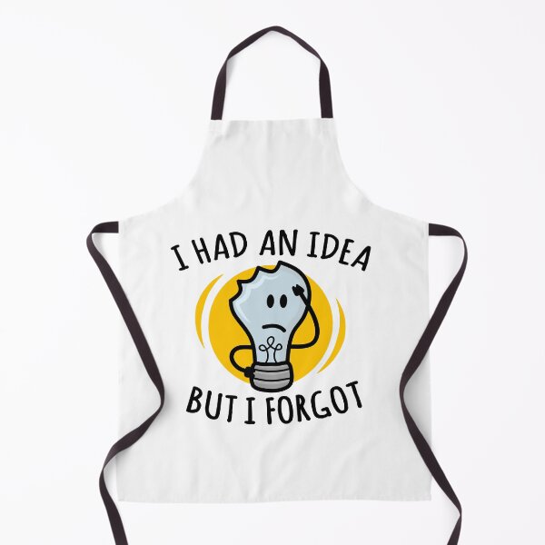 Item preview, I Had An Idea But I Forgot, Funny Light Bulb designed and sold by EnzoVectorism.