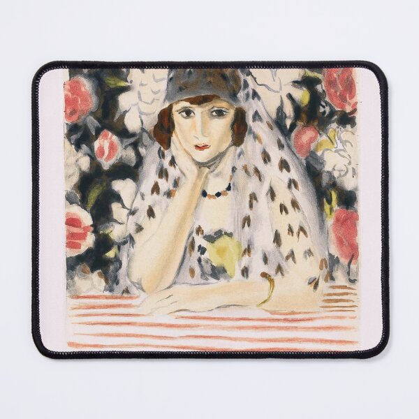 Item preview, Beautiful Woman Henri Flower Poster designed and sold by mackdestaz.