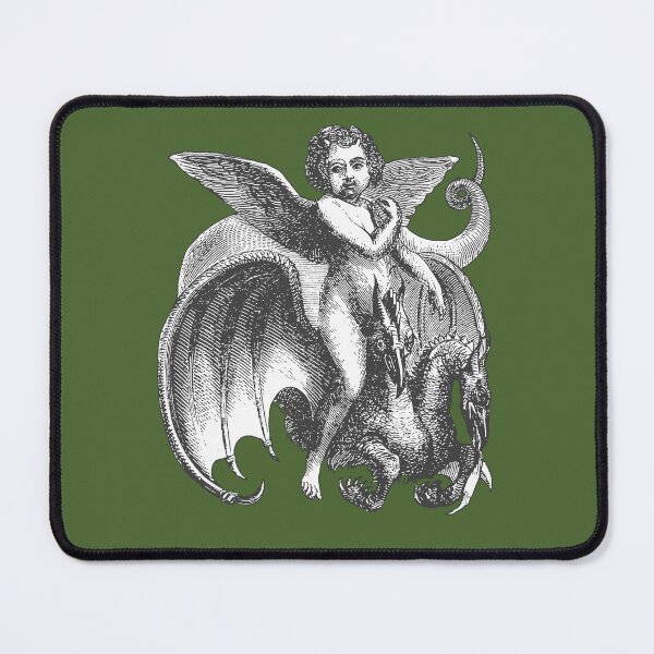 Item preview, Demonic Winged Boy Riding A Two Headed Dragon Cut Out designed and sold by taiche.