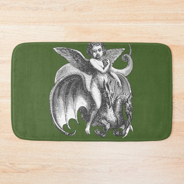 Item preview, Demonic Winged Boy Riding A Two Headed Dragon Cut Out designed and sold by taiche.