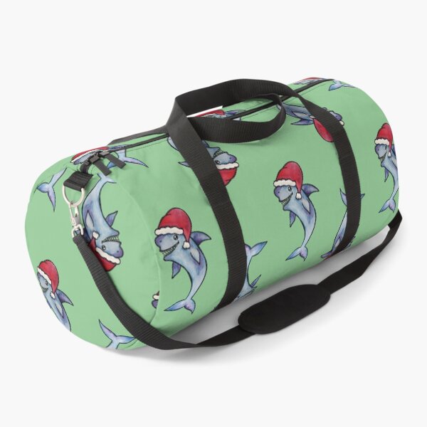 Item preview, Christmas Shark Watercolor designed and sold by kmstudio.