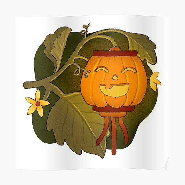 Pumpkin Lantern Poster