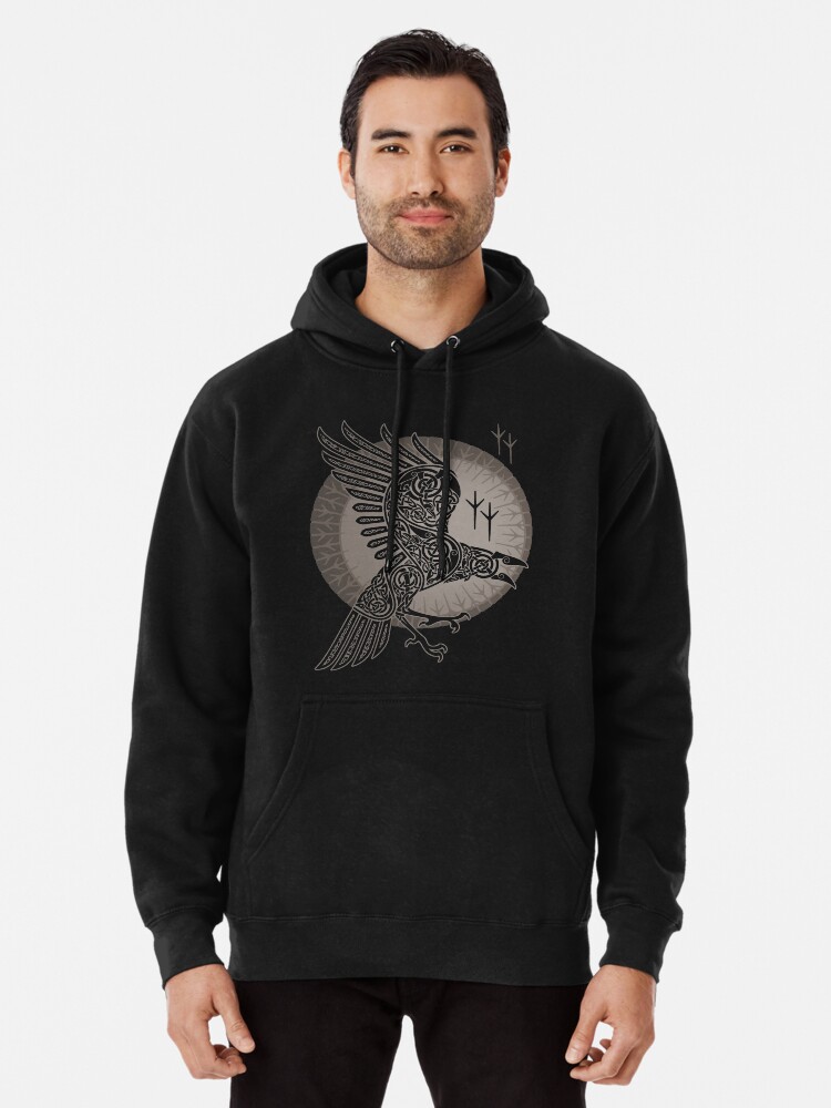 raven pullover hoodie