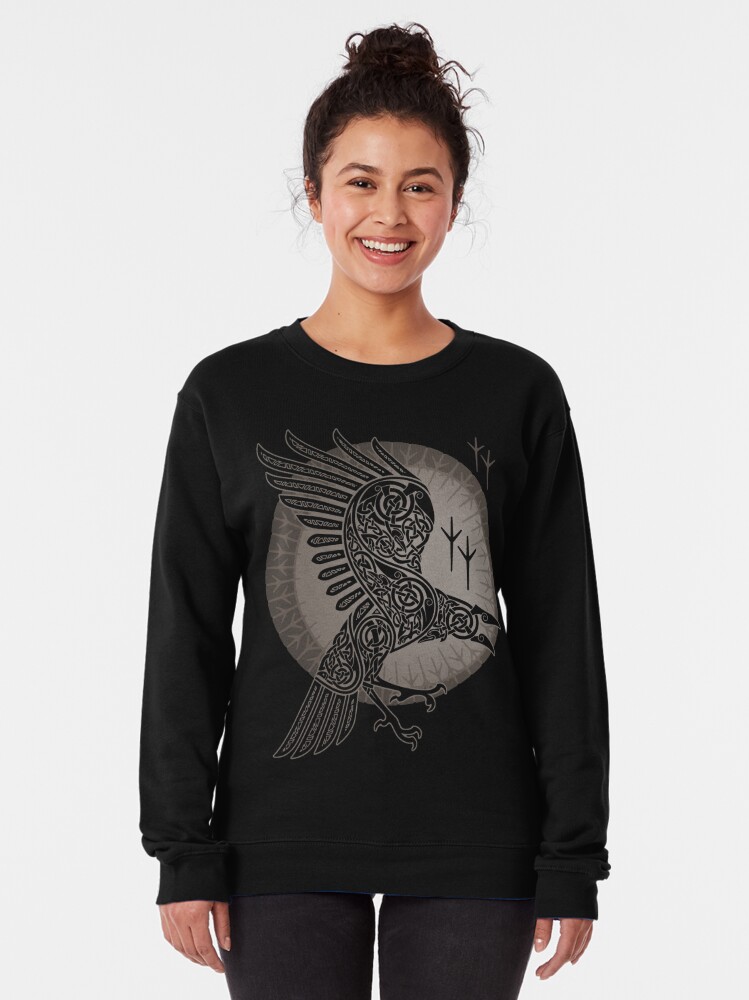 "RAVEN" Pullover Sweatshirt for Sale by RAIDHO | Redbubble