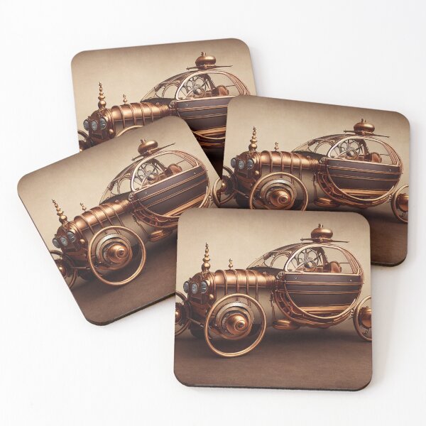 Item preview, An Amazing Steampunk Dragster designed and sold by MarkColeImaging.