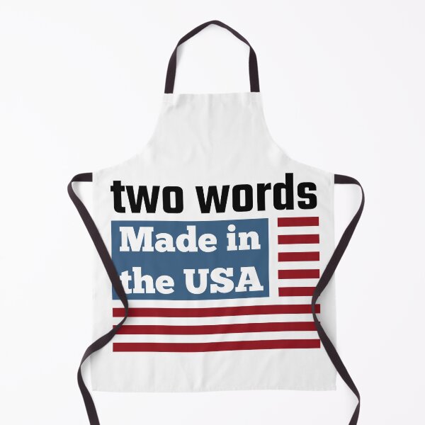 Item preview, two words made in america designed and sold by designsmaster99.