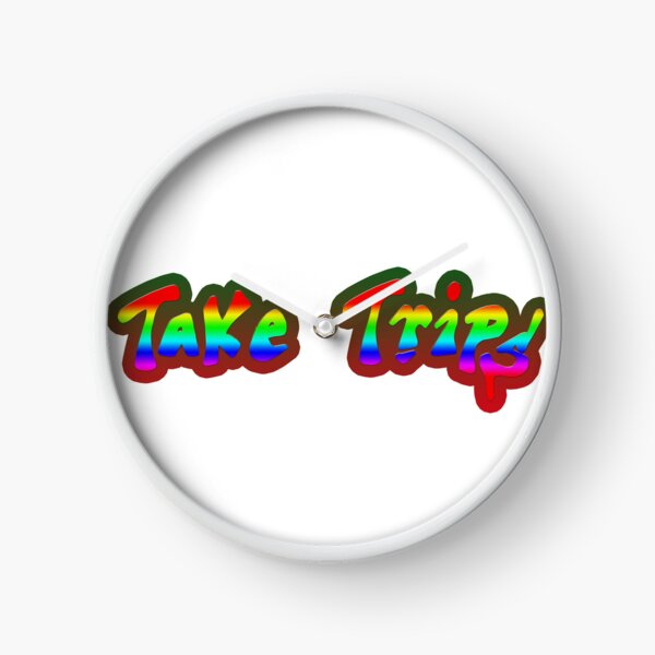 Item preview, TOMAR VIAJES RAINBOW PSYCHEDELIC SPELLOUT designed and sold by The Art of dr.Ew.