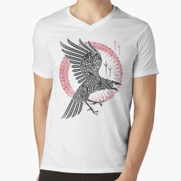 RAGNAR'S RAVEN V-Neck T-Shirt