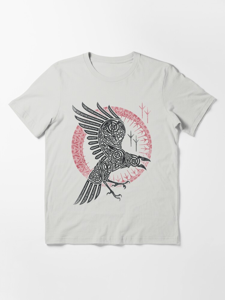 Alternate view of RAGNAR'S RAVEN Essential T-Shirt