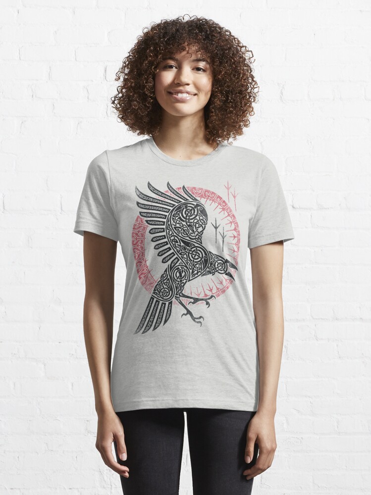 Alternate view of RAGNAR'S RAVEN Essential T-Shirt