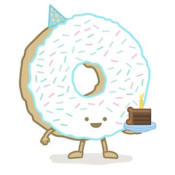 Artwork thumbnail, The Birthday Party Donut by nickv47