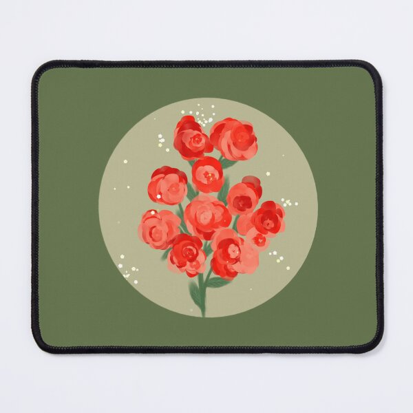 Item preview, Red Rose Bouquet on Circle designed and sold by Yell0whouse28.