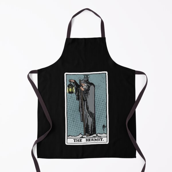 Item preview, The Hermit Tarot Card - Major Arcana - fortune telling - remix designed and sold by createdezign.